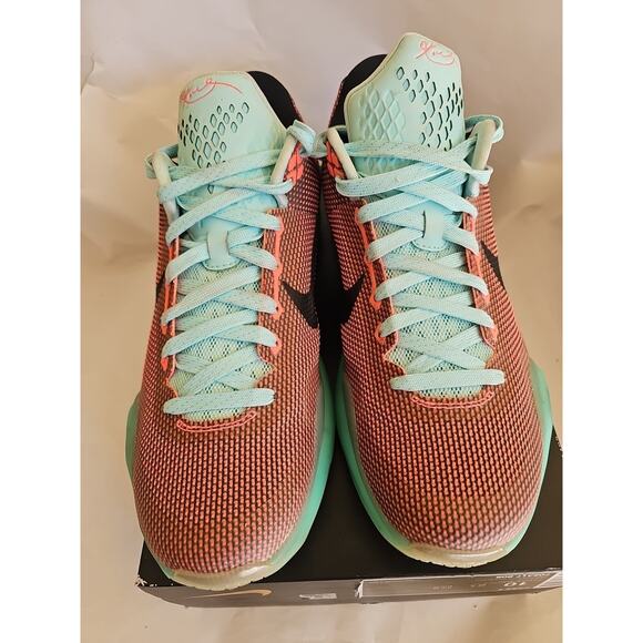 Nike Kobe Bryant X 10 Easter Basketball Shoes Mens 05317-808 Lava Sunset Glow - Picture 2 of 13